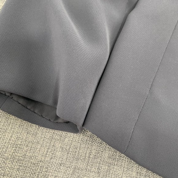 Dressbarn‎ Gray Suit Jacket Size 12 Lined 3 Snaps Closure Long Sleeve Polyester - Picture 14 of 15